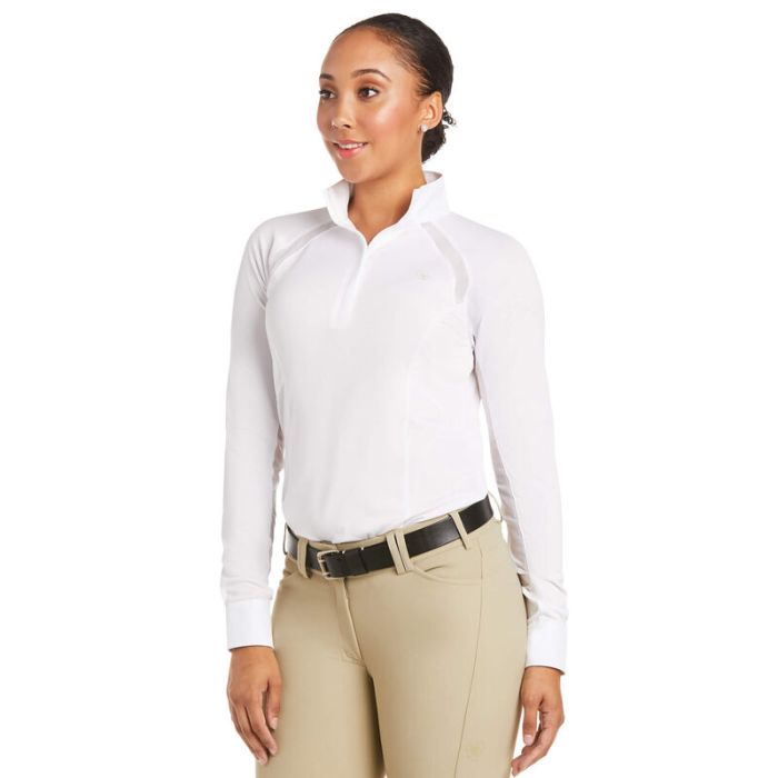 Ariat Women's Sunstopper Pro 2.0 Show Shirt-White