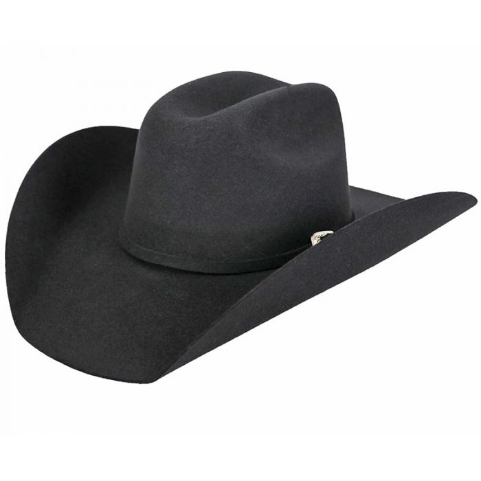 3X Black Cowboy Hat by Hidalgo Hat Company