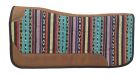 1/2" Vintage Saddle Blanket Print Felt Pad- 31" x 32"
