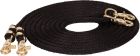 Mustang Black Poly Draw Reins 