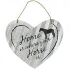 Home is Heart Sign- 5" 