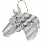 Stable Relationship -5" Sign 