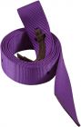Nylon Tie Strap - black, brown, lime, pink, turquoise or purple
