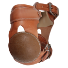 Classic Equine Performance Leather Skid Boot - Buckles