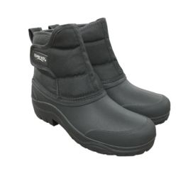 Khombu Blizzard Water Resistant Winter Boots Wade Black