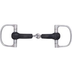 D-Ring Rubber Snaffle