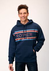 ROPER Men's Logo Hoodie - Navy