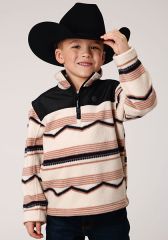 ROPER Boys Fleece Sweater - Aztec