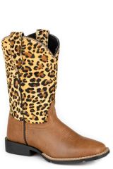 Roper Little Kids Leopard Square Toe