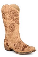 Roper Women's Vintage Floral Stitch Boot 