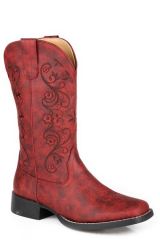 Roper Women's Vintage Wine Square Toe Boot