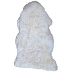 Single Ivory Sheepskin