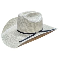 American Hat Two Tone Solid Weave - Ivory/Tan