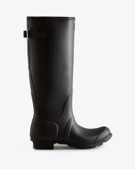 Hunter Women's Original Tall Back Adjustable Boot - Black