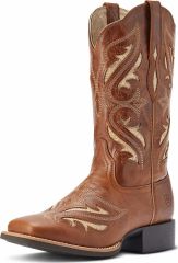 ARIAT Women's Boots - Round Up Bliss Western - Midday Tan