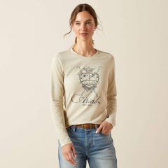 Ariat Ritzy Logo T-Shirt - Pelican