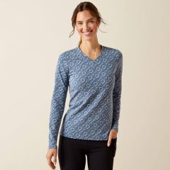 Ariat Hardware Print T-Shirt -  China Blue