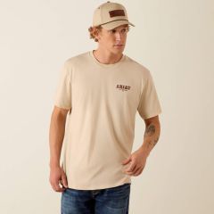 Ariat Cowboy Up Classic Fit T-Shirt - Natural 