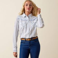 Ariat Grace Western Snap Shirt - Blossom Stripe