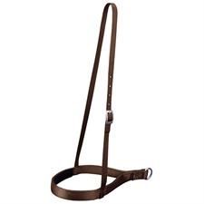 Nylon Felt Lined Noseband-Brown-Cob