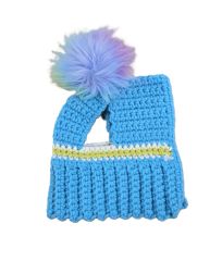 Tilly's Treasures Mini Crochet Bonnet - Teal/Green