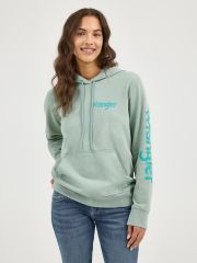 Wrangler® Retro® Punchy Hoodie - Teal