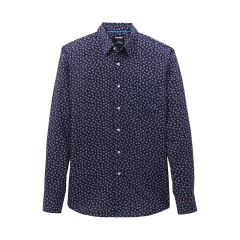 Wrangler® X Cody Johnson L/S Shirt - Classic Fit - Navy Multi