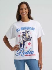 Wrangler All American Rodeo Girlfriend Graphic Tee