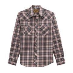 Wrangler Retro® L/S Shirt - Modern Fit - Blk/Red
