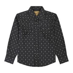 Boys Wrangler Retro® Long Sleeve Shirts - Black