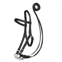 Nylon Draft Bridle Set with Bit and Reins