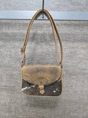 Shack Story Shoulder Bag / Cross Body - Dark Tan
