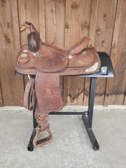 Used 15" Crates Saddlery Pleasure Saddle