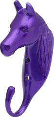 Purple Aluminum Horse Head Hook