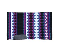 RHC Show Saddle Blanket - Purple / Pink / White