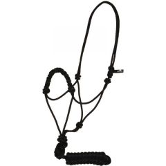 Rope Halter with Solid Nose & Lead