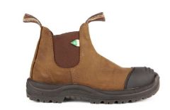 Blundstone Greenpatch CSA Rubber Toe Cap Crazy Horse Boot #169