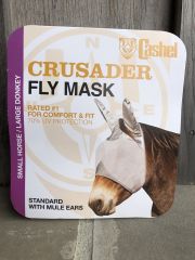 Cashel Crusader Fly Mask Standard with Mule Ears-Small Horse/Large Donkey
