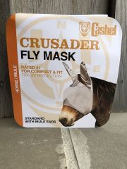 Cashel Crusader Fly Mask Standard with Mule Ears-Horse/Mule
