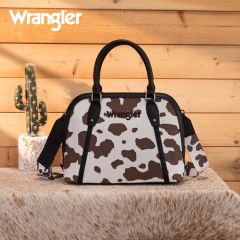 Wrangler Cow Print Satchel/ Crossbody