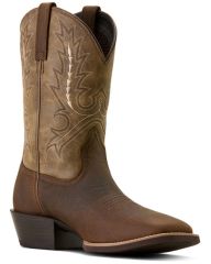 ARIAT Men's Sport Outfitter Elephant Print Sqr Toe Boots