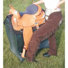 Suede Equitation Chaps
