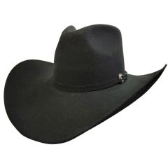 3X Black Felt Front Pinch by Hidalgo Hat Company