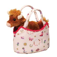 Douglas Bestie Westie Sassy Pet Sak w/ Highland Cow