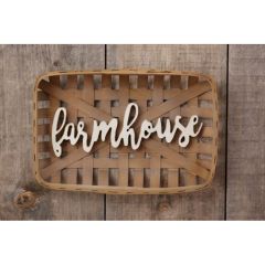 Farmhouse Tobacco Basket