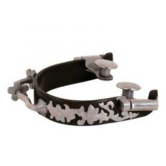 Floral Bumper Spur with Rowels