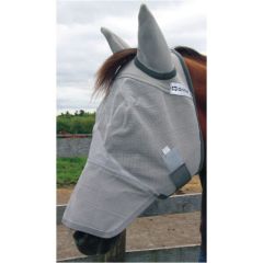 Breakaway Fly Mask with Ears and Nose Cover – Full
