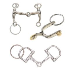 Bit and Spur Keychains - 6 Pack