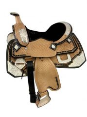 Dale Rodrigez Youth Show Saddle 13" - Tent Sale Special