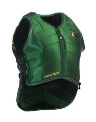 Youth Tipperary Eventer Pro Vest-Hunter Green
